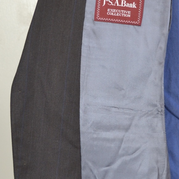 Jos A Bank Bespoke 40R Sport Coat Blazer Suit Jack - Picture 7 of 8